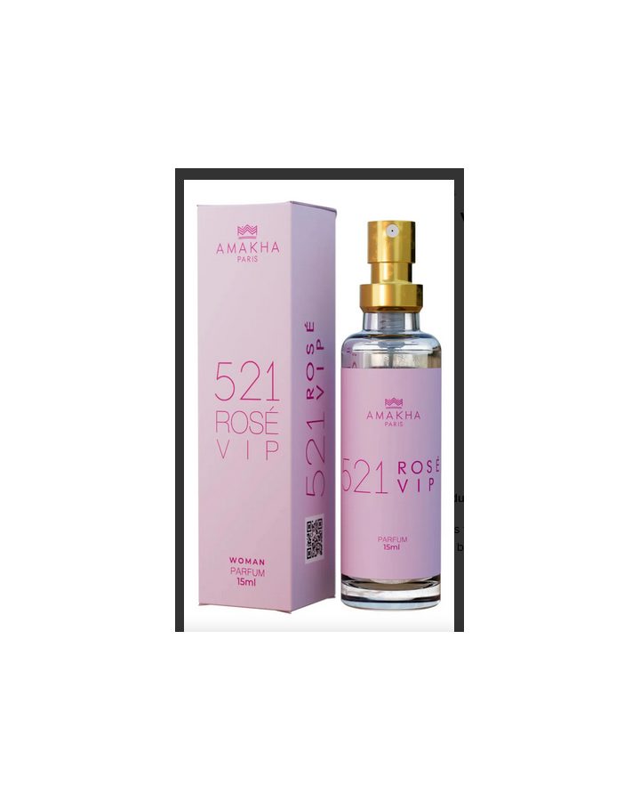 Perfume de Bolso 521 Vip Rose 15ml
