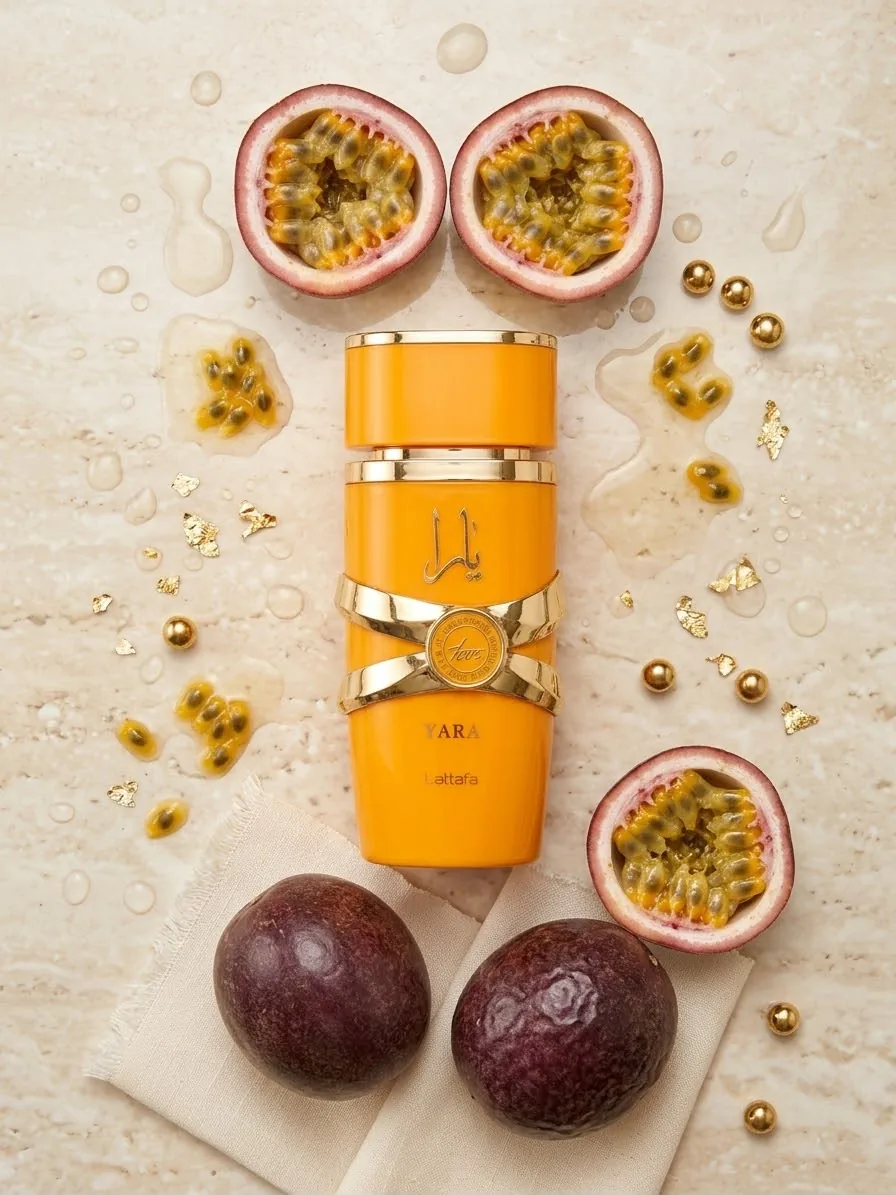 Perfume Yara Tous Lattafa laranja com maracujás · 100 ml