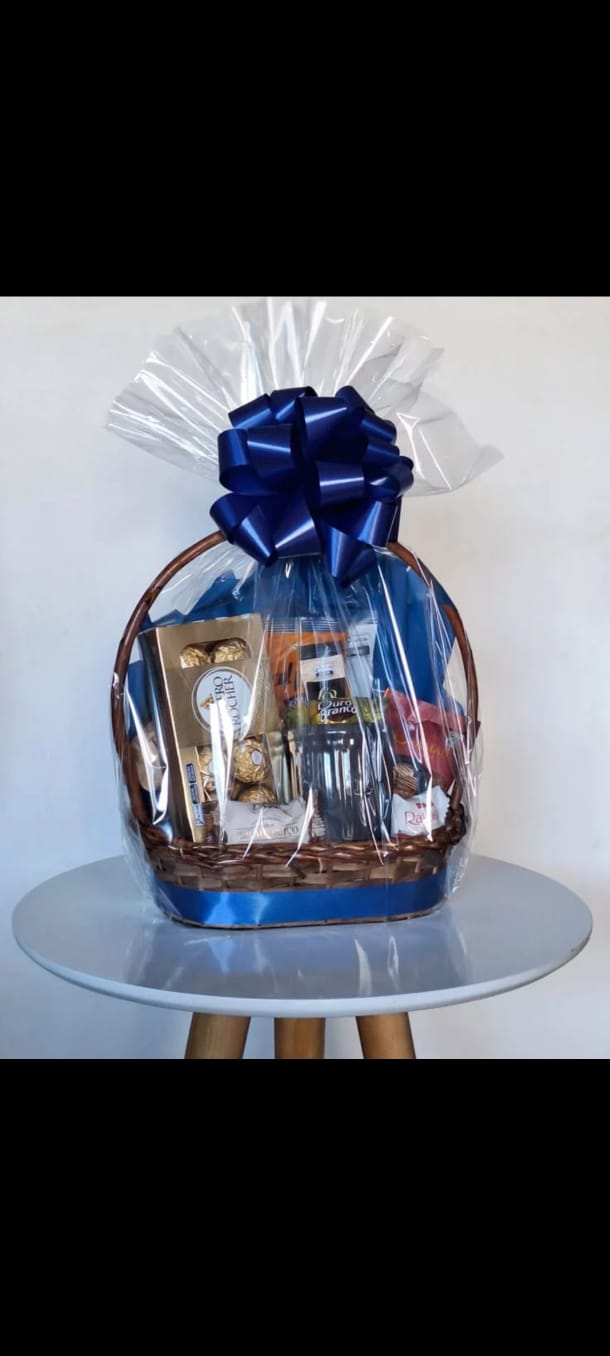 Modelo real de cesta personalizada da Zadoni em Canaã dos Carajás